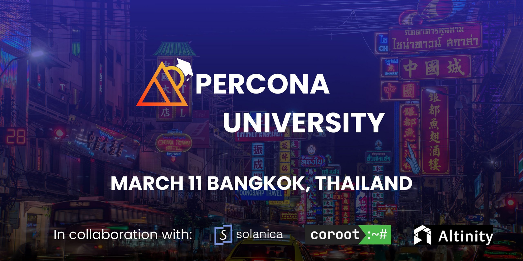 Percona University, Bangkok